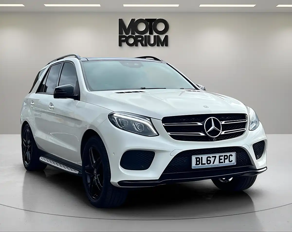 Used 2017 Mercedes-Benz Gle Designo Line White - Front View