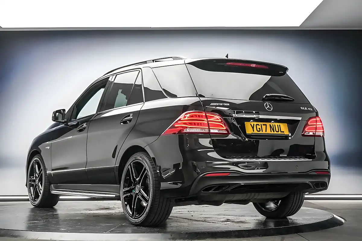 Used 2017 Mercedes-Benz Gle Premium Plus Black - Interior and Exterior details 7