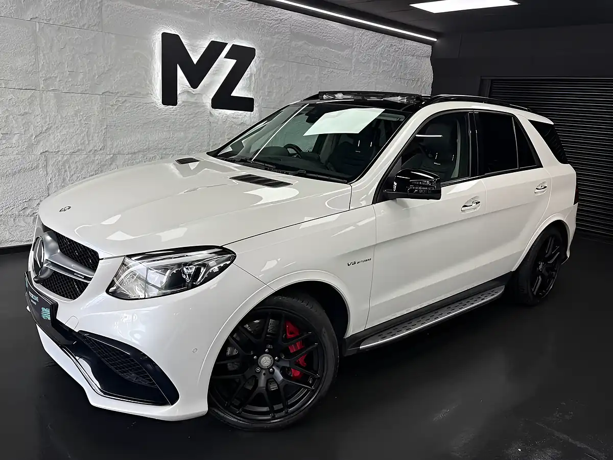 Used 2017 Mercedes-Benz Gle S (premium) White - Front View