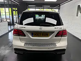 Used 2017 Mercedes-Benz Gle S (premium) White - Interior and Exterior details 12