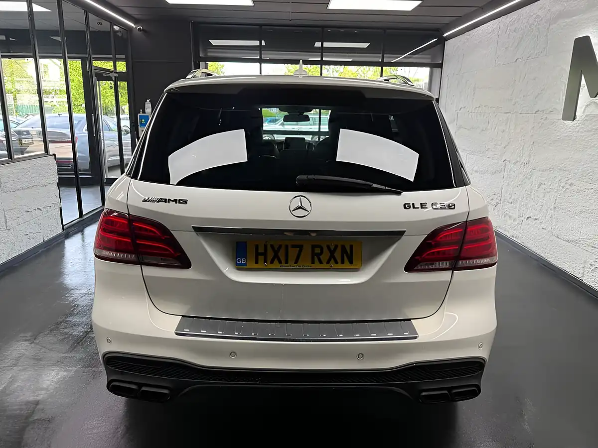 Used 2017 Mercedes-Benz Gle S (premium) White - Interior and Exterior details 12