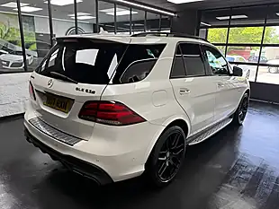 Used 2017 Mercedes-Benz Gle S (premium) White - Interior and Exterior details 4