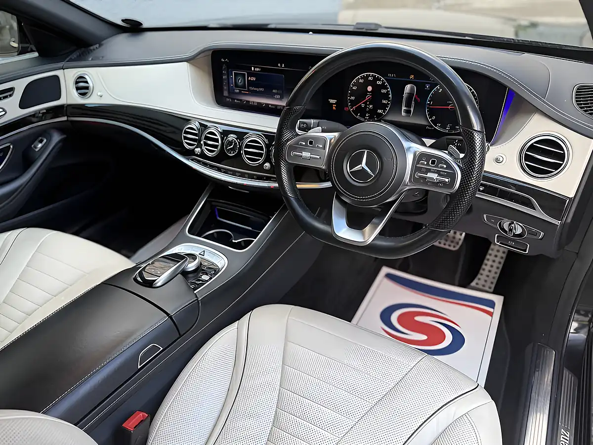 Used 2017 Mercedes-Benz S-Class AMG Line Black - Interior and Exterior details 16