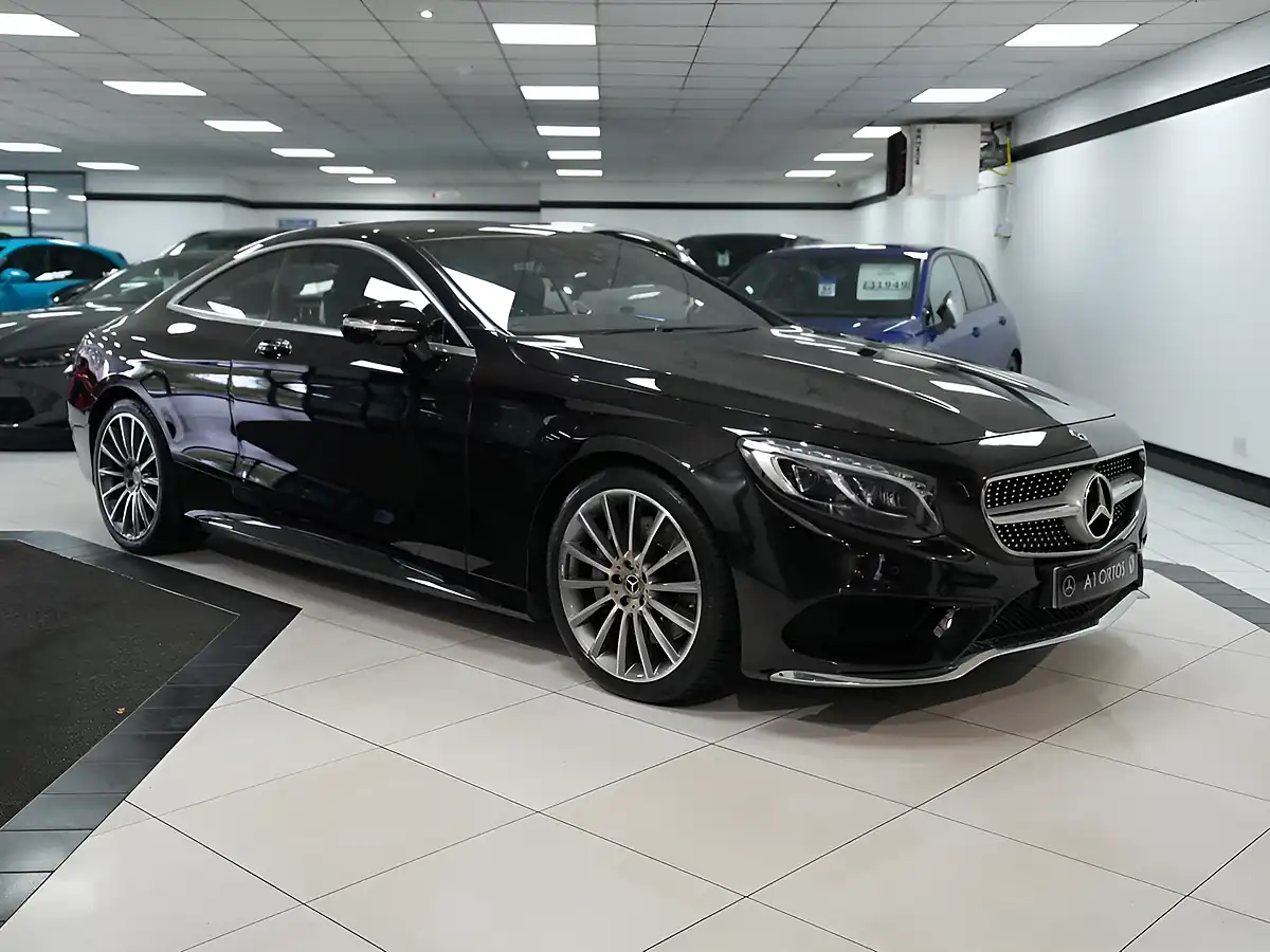 Used 2017 Mercedes-Benz S Class AMG Line (premium) Black - Front View