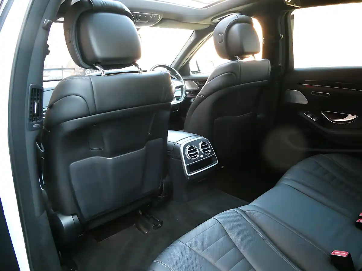 Used 2017 Mercedes-Benz S Class AMG Line (premium Plus) White - Interior and Exterior details 17