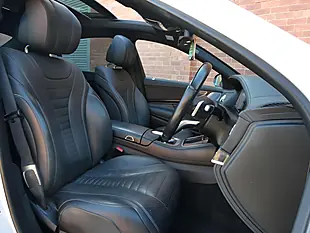 Used 2017 Mercedes-Benz S Class AMG Line (premium Plus) White - Interior and Exterior details 6
