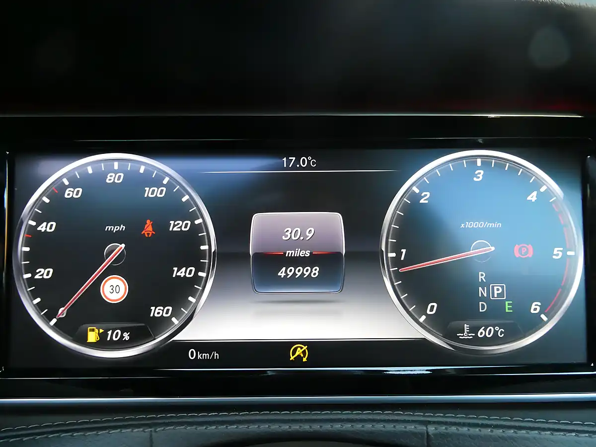 Used 2017 Mercedes-Benz S Class AMG Line (premium Plus) White - Interior and Exterior details 9