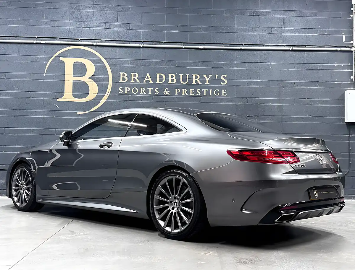 Used 2017 Mercedes-Benz S Class AMG Line Selenite Grey Metallic - Interior and Exterior details 6