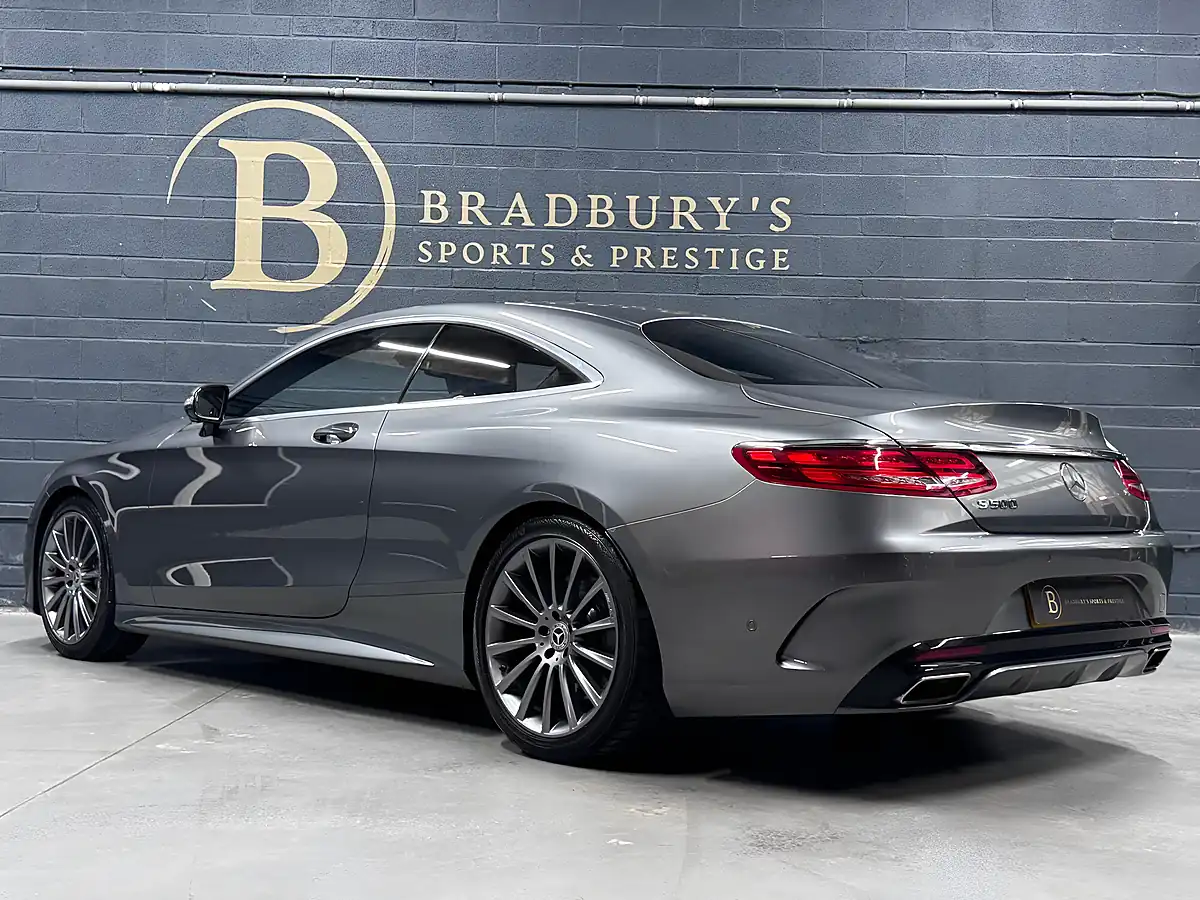 Used 2017 Mercedes-Benz S Class AMG Line Selenite Grey Metallic - Interior and Exterior details 7