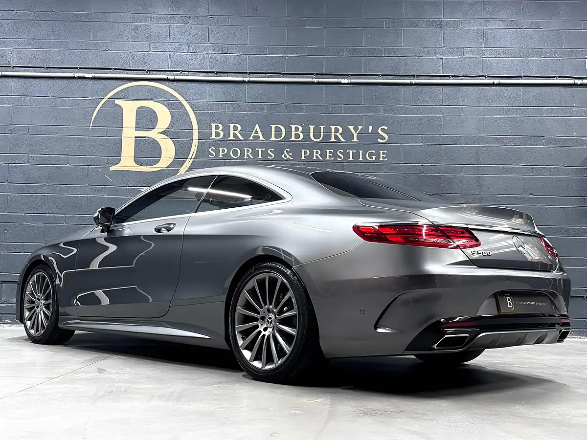 Used 2017 Mercedes-Benz S Class AMG Line Selenite Grey Metallic - Interior and Exterior details 8