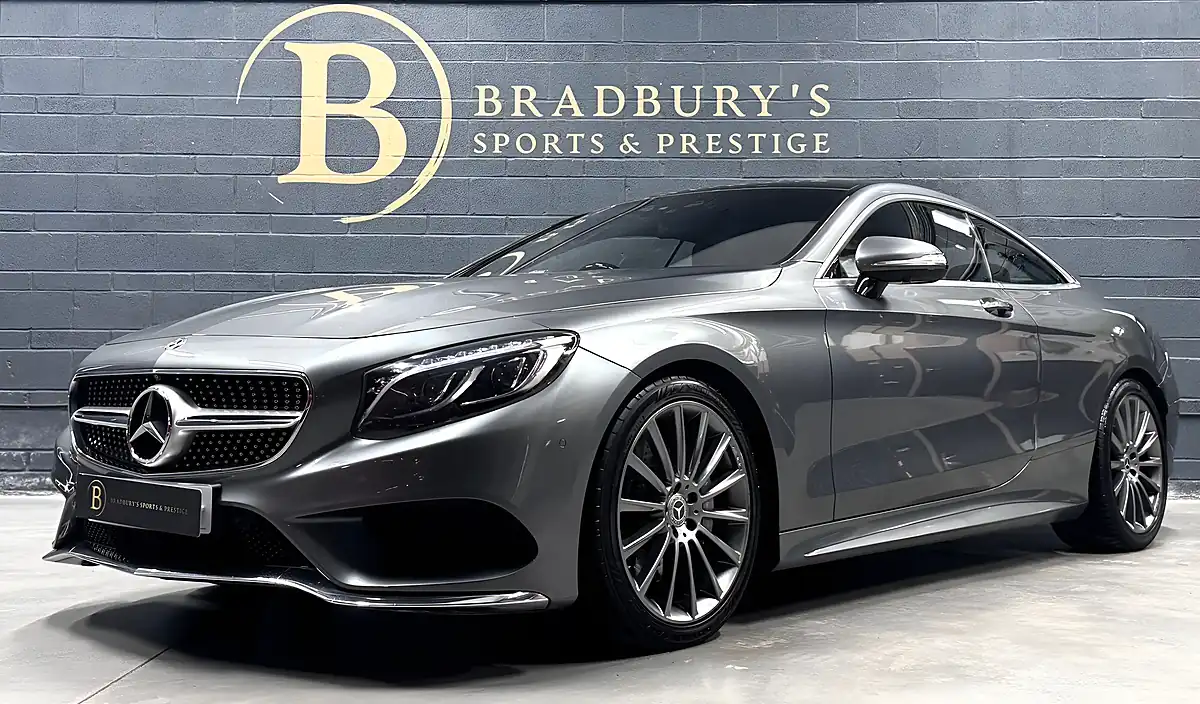 Used 2017 Mercedes-Benz S Class AMG Line Selenite Grey Metallic - Interior and Exterior details 9