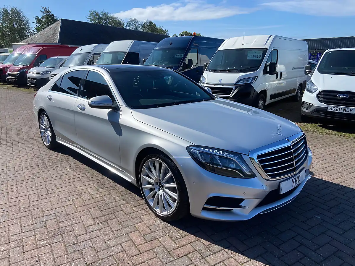 Used 2017 Mercedes-Benz S Class AMG Line Silver - Interior and Exterior details 10