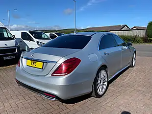 Used 2017 Mercedes-Benz S Class AMG Line Silver - Interior and Exterior details 12