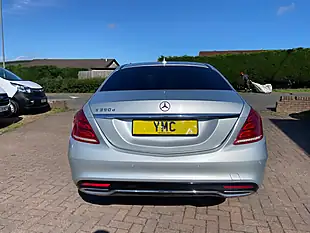 Used 2017 Mercedes-Benz S Class AMG Line Silver - Interior and Exterior details 15