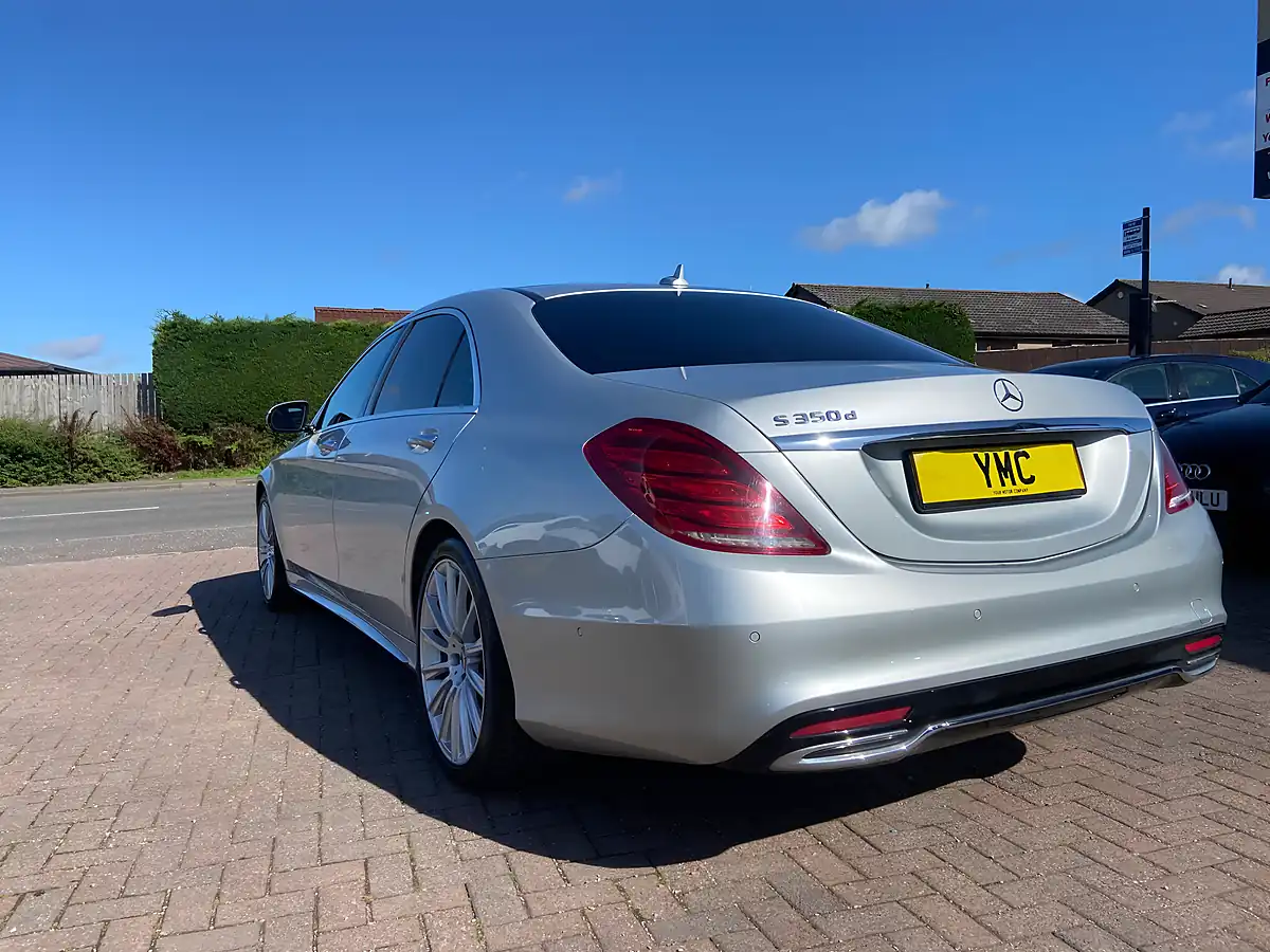 Used 2017 Mercedes-Benz S Class AMG Line Silver - Interior and Exterior details 17