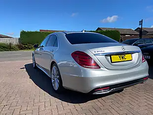 Used 2017 Mercedes-Benz S Class AMG Line Silver - Interior and Exterior details 18
