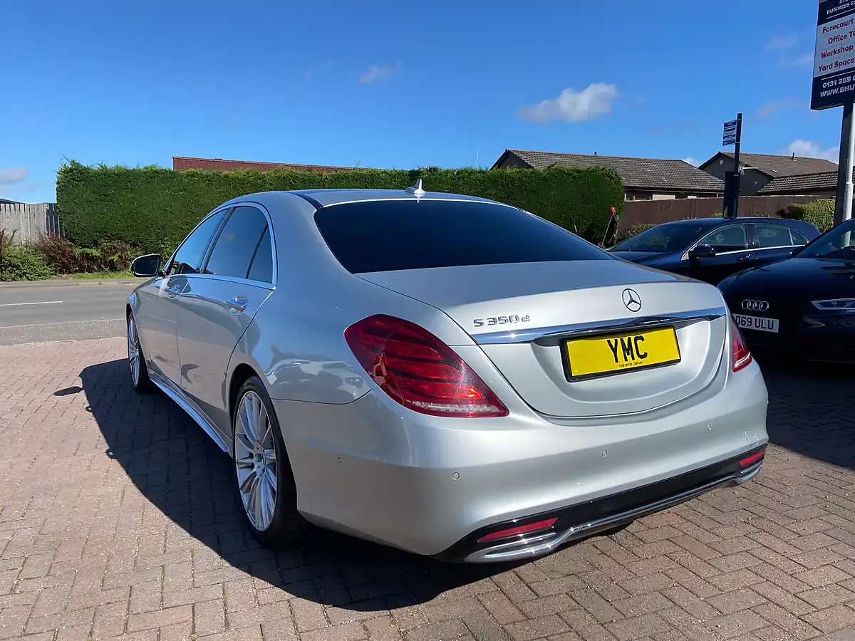 Used 2017 Mercedes-Benz S Class AMG Line Silver - Interior and Exterior details 19