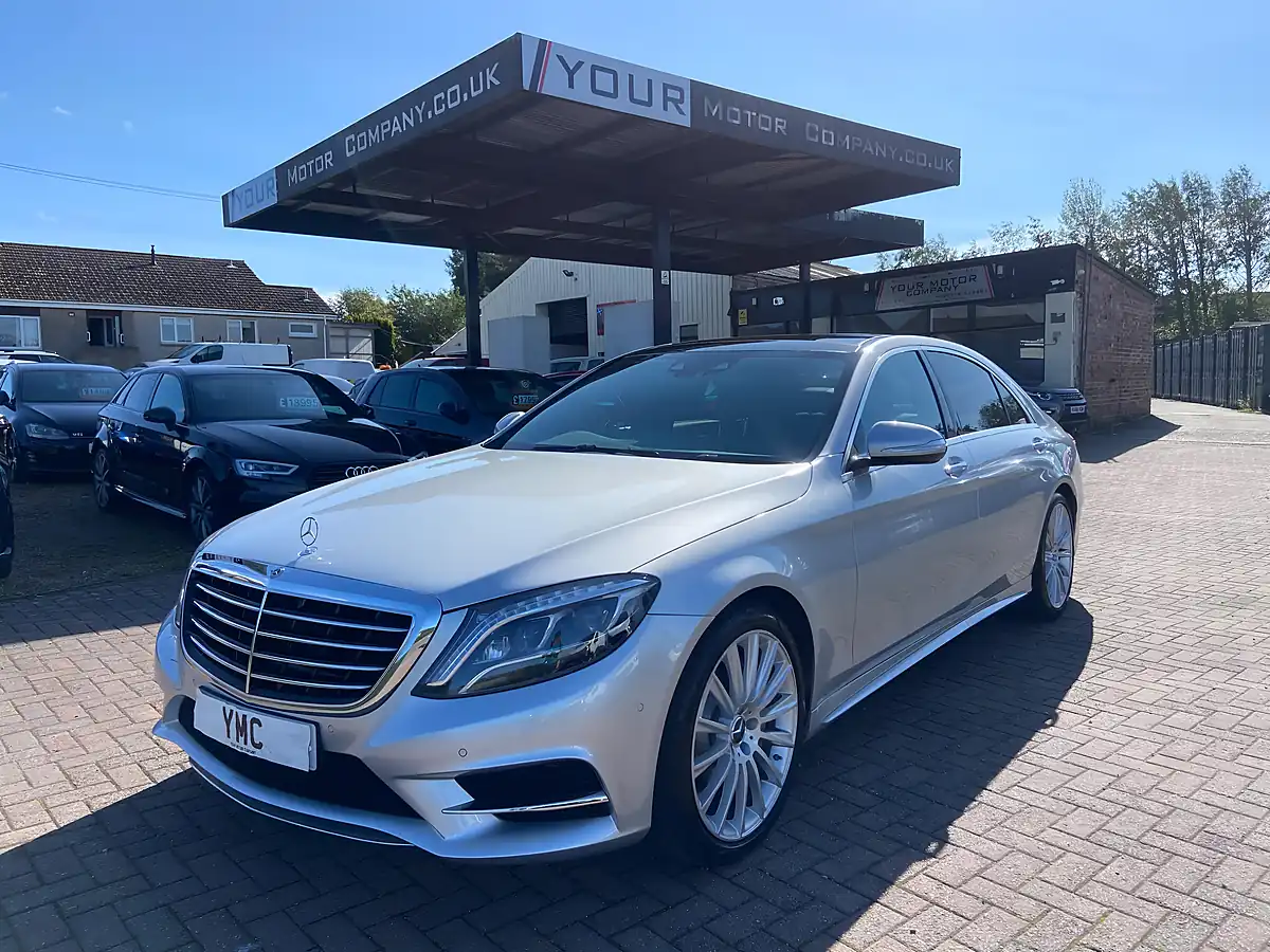 Used 2017 Mercedes-Benz S Class AMG Line Silver - Interior and Exterior details 3