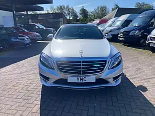 Used 2017 Mercedes-Benz S Class AMG Line Silver - Interior and Exterior details 5