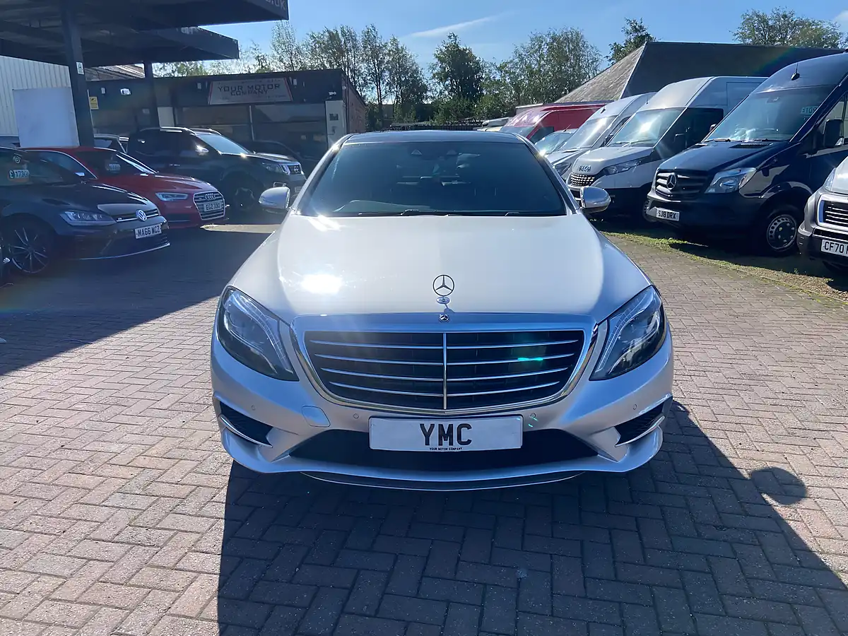 Used 2017 Mercedes-Benz S Class AMG Line Silver - Interior and Exterior details 5