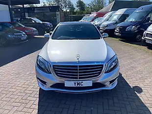 Used 2017 Mercedes-Benz S Class AMG Line Silver - Interior and Exterior details 6