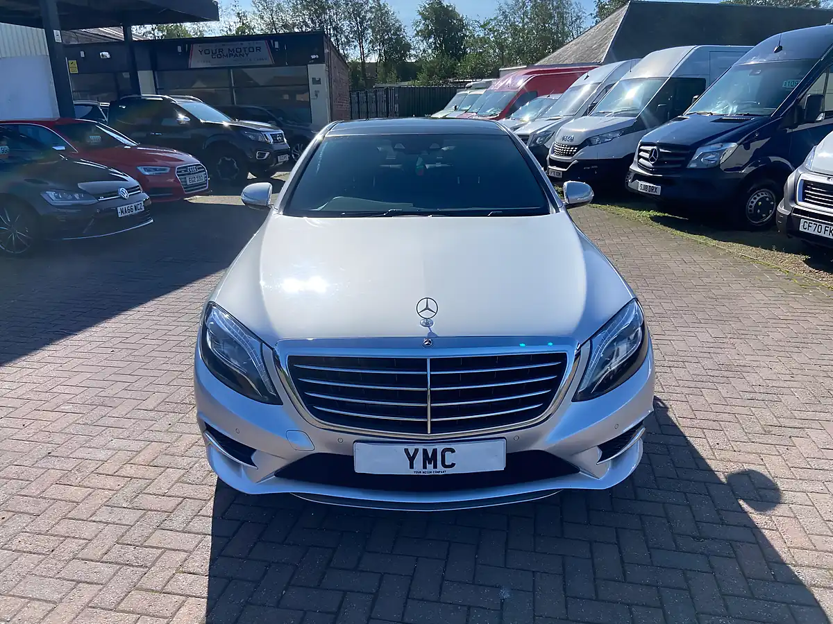 Used 2017 Mercedes-Benz S Class AMG Line Silver - Interior and Exterior details 6