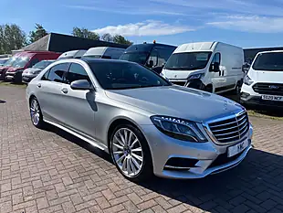 Used 2017 Mercedes-Benz S Class AMG Line Silver - Interior and Exterior details 9