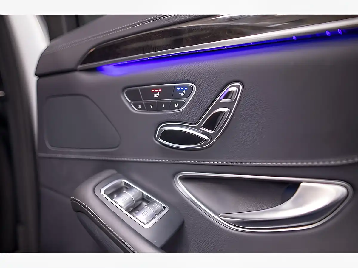 Used 2017 Mercedes-Benz S Class AMG Line Silver - Interior and Exterior details 12