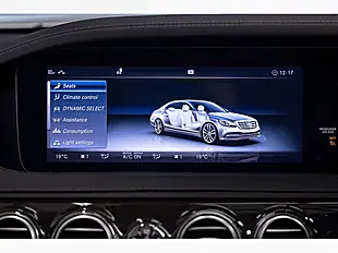 Used 2017 Mercedes-Benz S Class AMG Line Silver - Interior and Exterior details 13