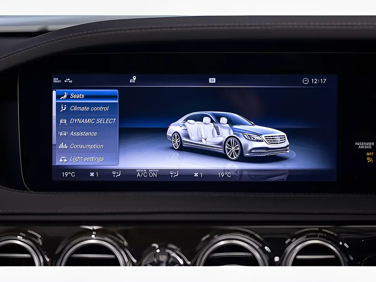Used 2017 Mercedes-Benz S Class AMG Line Silver - Interior and Exterior details 13