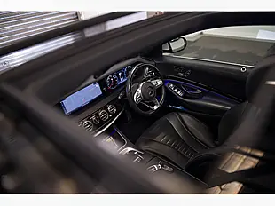 Used 2017 Mercedes-Benz S Class AMG Line Silver - Interior and Exterior details 17