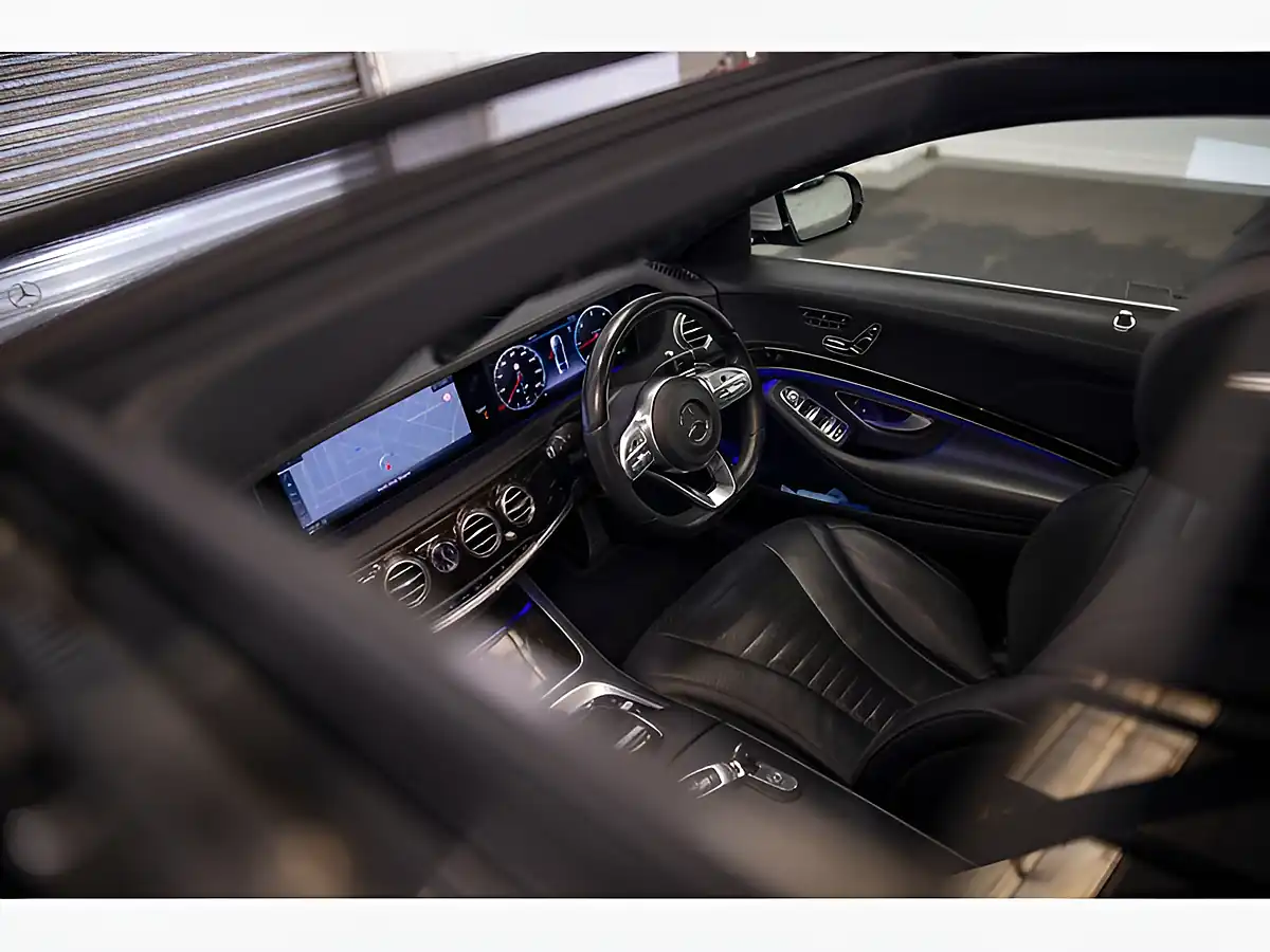 Used 2017 Mercedes-Benz S Class AMG Line Silver - Interior and Exterior details 17