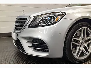 Used 2017 Mercedes-Benz S Class AMG Line Silver - Interior and Exterior details 20
