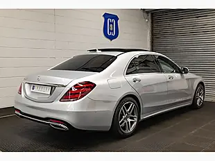Used 2017 Mercedes-Benz S Class AMG Line Silver - Interior and Exterior details 3