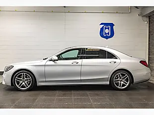 Used 2017 Mercedes-Benz S Class AMG Line Silver - Interior and Exterior details 4
