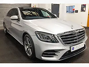 Used 2017 Mercedes-Benz S Class AMG Line Silver - Interior and Exterior details 5
