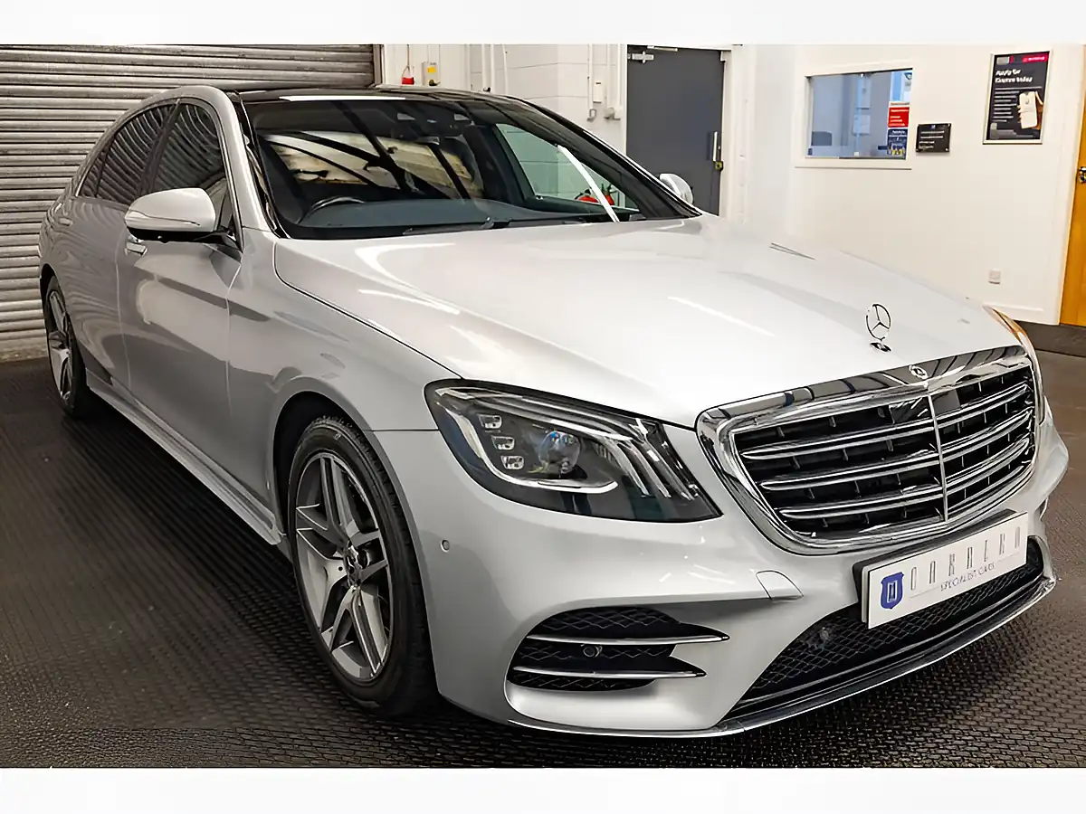 Used 2017 Mercedes-Benz S Class AMG Line Silver - Interior and Exterior details 5