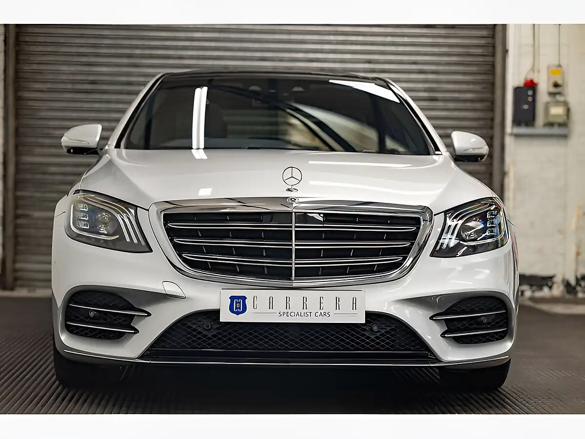 Used 2017 Mercedes-Benz S Class AMG Line Silver - Interior and Exterior details 6