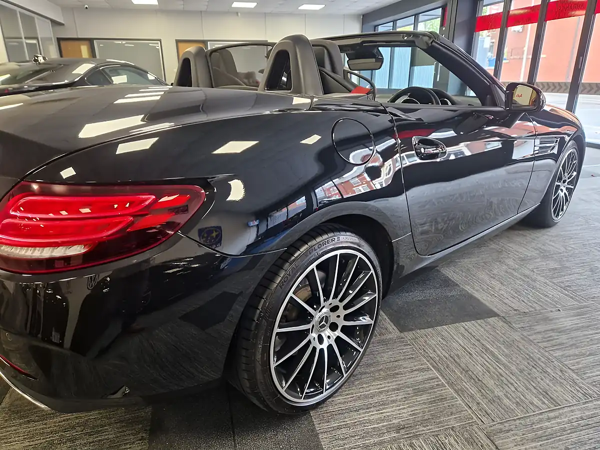 Used 2017 Mercedes-Benz Slc AMG Line Black - Interior and Exterior details 10