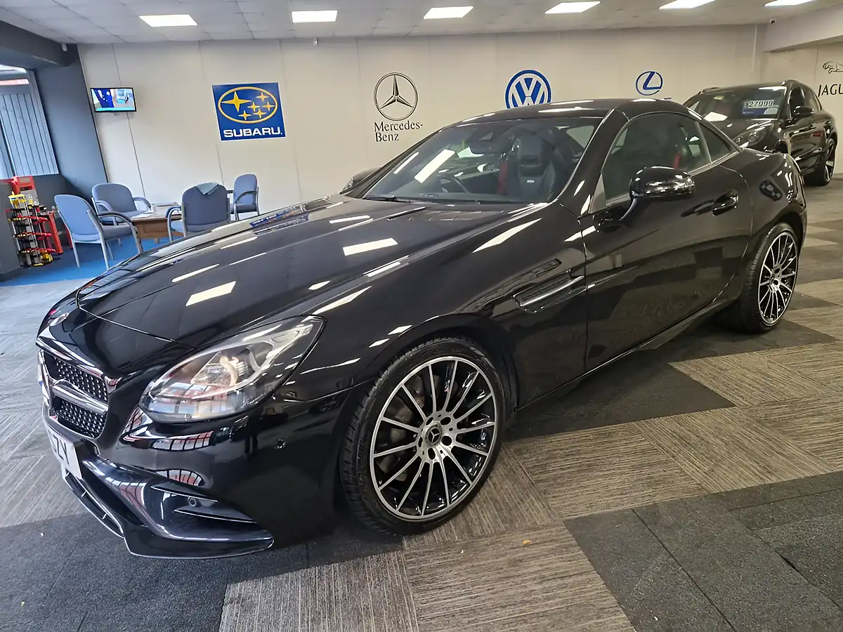 Used 2017 Mercedes-Benz Slc AMG Line Black - Interior and Exterior details 2