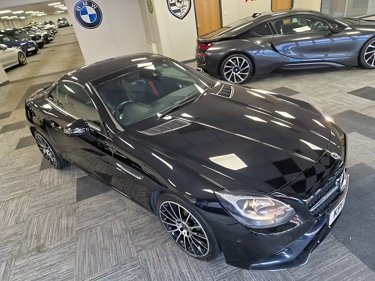 Used 2017 Mercedes-Benz Slc AMG Line Black - Interior and Exterior details 20