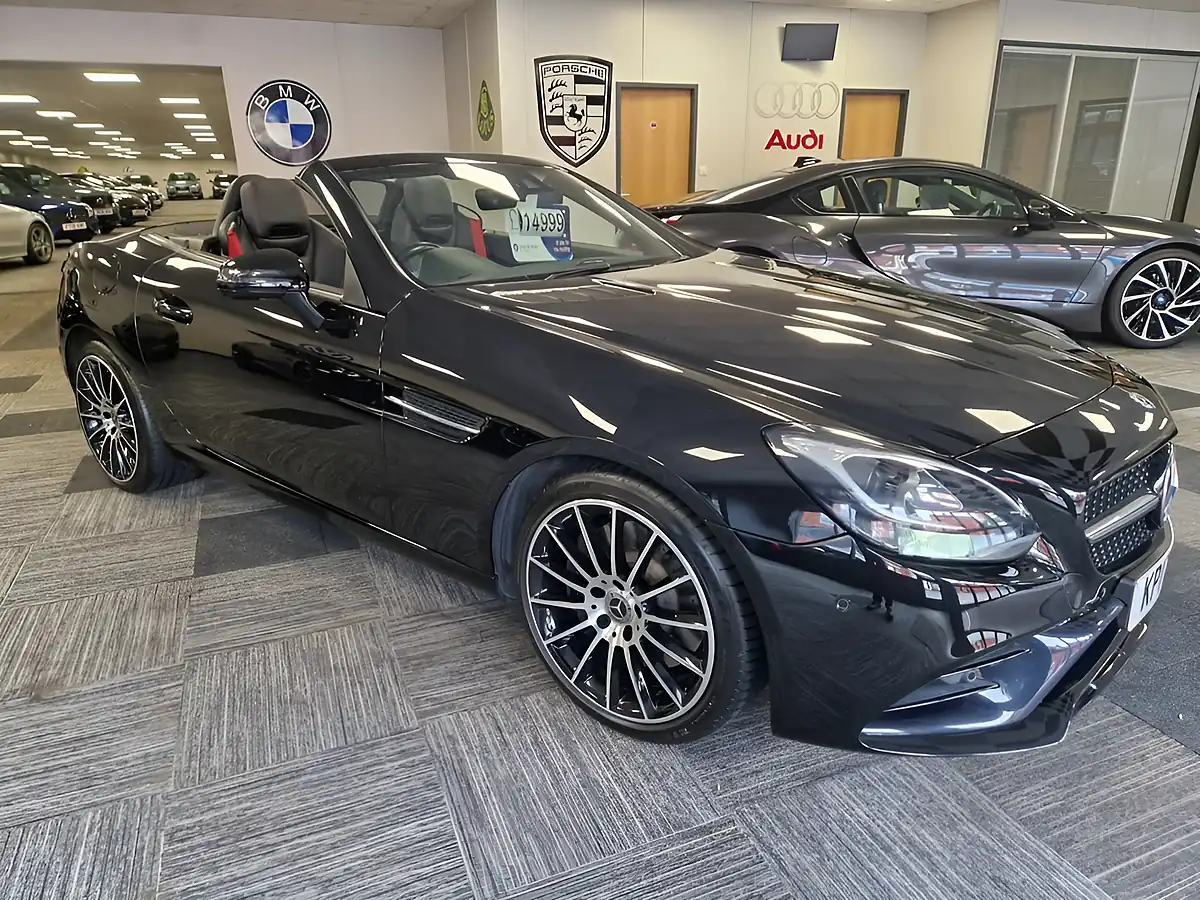 Used 2017 Mercedes-Benz Slc AMG Line Black - Interior and Exterior details 3
