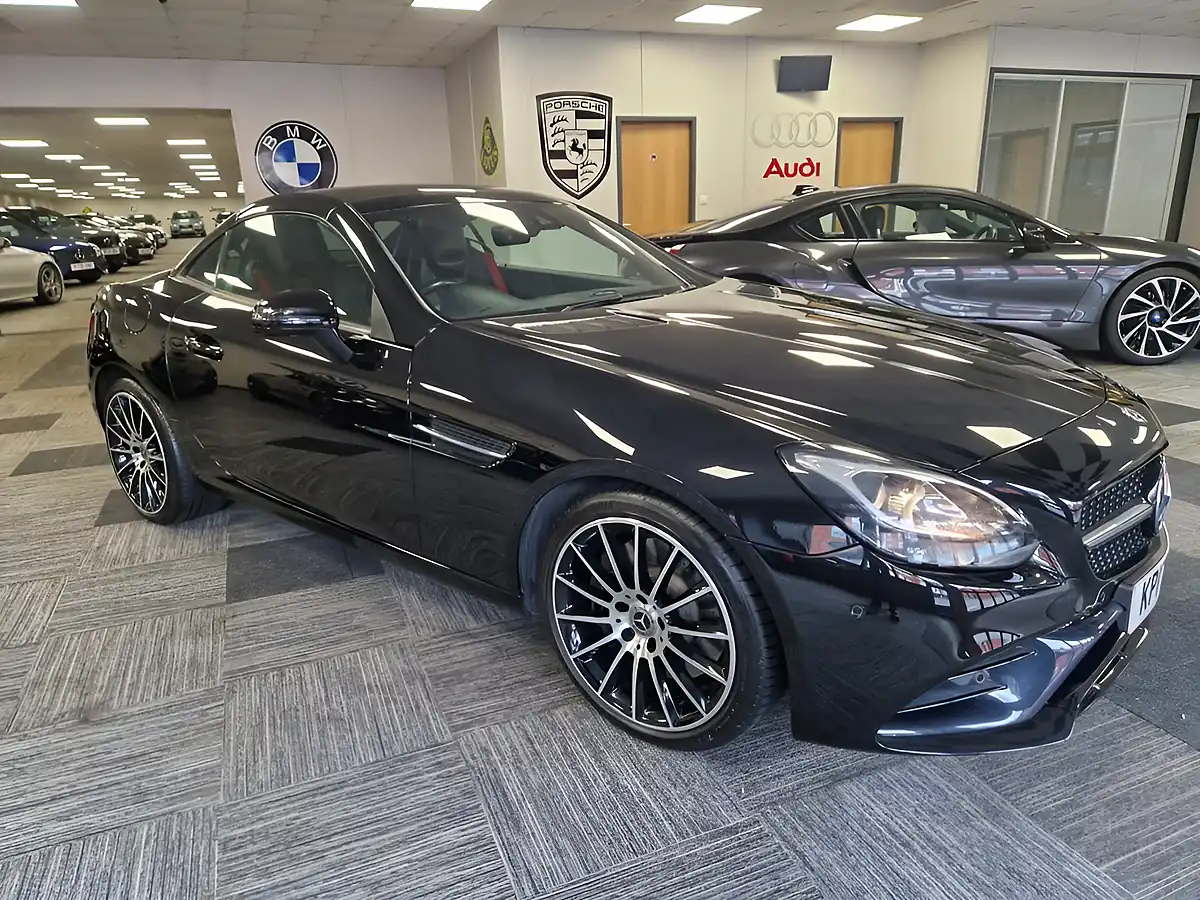 Used 2017 Mercedes-Benz Slc AMG Line Black - Interior and Exterior details 4