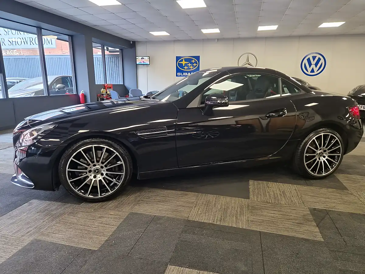 Used 2017 Mercedes-Benz Slc AMG Line Black - Interior and Exterior details 8