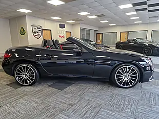 Used 2017 Mercedes-Benz Slc AMG Line Black - Interior and Exterior details 9