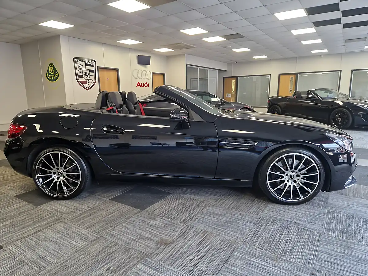 Used 2017 Mercedes-Benz Slc AMG Line Black - Interior and Exterior details 9