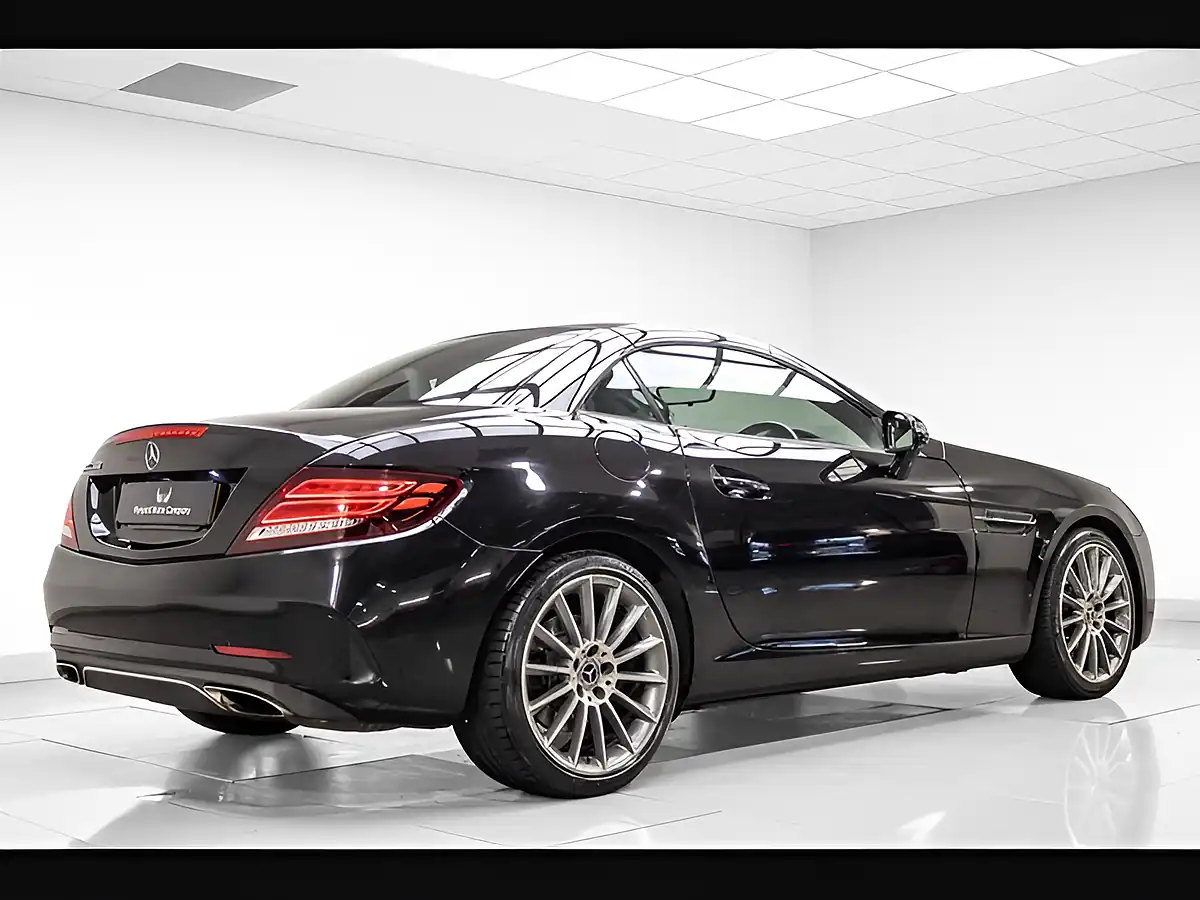 Used 2017 Mercedes-Benz Slc AMG Line Black - Interior and Exterior details 9