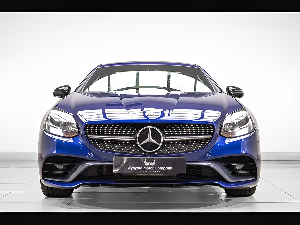 Used 2017 Mercedes-Benz Slc AMG Line Blue - Interior and Exterior details 2