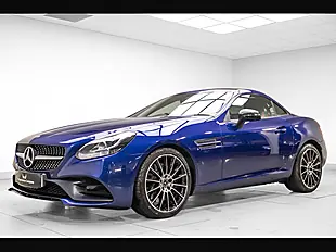 Used 2017 Mercedes-Benz Slc AMG Line Blue - Interior and Exterior details 6