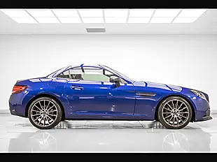 Used 2017 Mercedes-Benz Slc AMG Line Blue - Interior and Exterior details 8